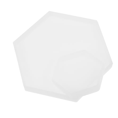 ARTIBETTER 2Stücke Silikon Untersetzer Formen DIY Epoxidharz Gießformen für Teetassenmatten Flexibles Leicht zu Reinigendes Material Dekorationen ARTIBETTER 2Stücke Silikon Untersetzer Formen DIY Epoxidharz Gießformen für Teetassenmatten Flexibles Leicht zu Reinigendes Material Dekorationen von Artibetter