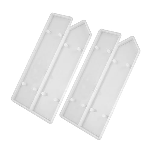ARTIBETTER 2Stücke Teilige Silikonformen für DIY Türplatten Hochwertige Epoxidharz Formen für Bastelprojekte für Personalisierte Schilder und Langlebig und Einfach von Artibetter