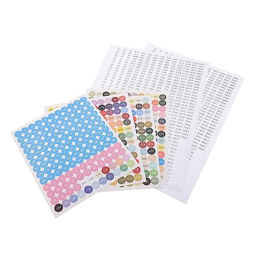 ARTIBETTER 3 Blätter digitale Aufkleber Diamantaufklebernummern Zahlen-Vinylaufkleber Aufkleber mit runden Zahlen Aufbewahrungsboxen groß nummerierte Aufkleber dekorative Etiketten Papier ARTIBETTER 3 Blätter digitale Aufkleber Diamantaufklebernummern Zahlen-Vinylaufkleber Aufkleber mit runden Zahlen Aufbewahrungsboxen groß nummerierte Aufkleber dekorative Etiketten Papier von Artibetter
