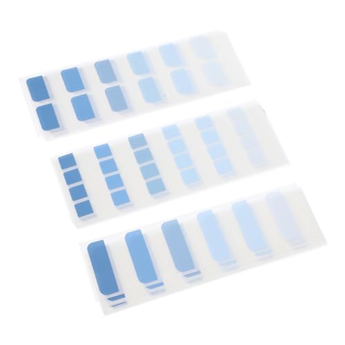 ARTIBETTER 3 Haftnotizen Klebrige Indexregisterkarten Klebestreifen Klebrige Buchregisterkarten Annotierende Registerkarten Buchmarkierungen Seitenmarkierungen Leere Registerkarten Pvc Blue ARTIBETTER 3 Haftnotizen Klebrige Indexregisterkarten Klebestreifen Klebrige Buchregisterkarten Annotierende Registerkarten Buchmarkierungen Seitenmarkierungen Leere Registerkarten Pvc Blue von Artibetter