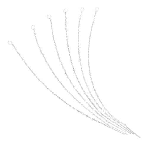 ARTIBETTER 3 Paar Ohrringzubehör Ohrringe Schmuck Ohrringzubehör DIY Ohrringzubehör DIY Ohrringfäden Baumelnde Fäden DIY Ohrringherstellung Ohrringherstellungszubehör Silber ARTIBETTER 3 Paar Ohrringzubehör Ohrringe Schmuck Ohrringzubehör DIY Ohrringzubehör DIY Ohrringfäden Baumelnde Fäden DIY Ohrringherstellung Ohrringherstellungszubehör Silber von Artibetter