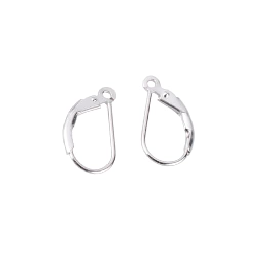 ARTIBETTER 3 Paare Ovale Ohrhaken aus Sterlingsilber Französische D Form Ohrclips Handgefertigte Metall Ohrringverschlüsse DIY Schmuckzubehör für Damen Hypoallergen Leicht Kombinierbar ARTIBETTER 3 Paare Ovale Ohrhaken aus Sterlingsilber Französische D Form Ohrclips Handgefertigte Metall Ohrringverschlüsse DIY Schmuckzubehör für Damen Hypoallergen Leicht Kombinierbar von Artibetter