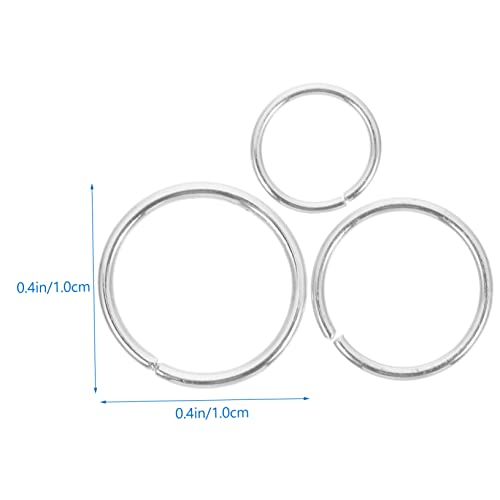 ARTIBETTER 3 Packungen Metall Brustgurt Einstellschieberring Haken Biegeringe Biegering Für DIY Befestigungsringe Metallringe Armband Verbindungsringe Mehrzweck Biegering Silber ARTIBETTER 3 Packungen Metall Brustgurt Einstellschieberring Haken Biegeringe Biegering Für DIY Befestigungsringe Metallringe Armband Verbindungsringe Mehrzweck Biegering Silber von Artibetter