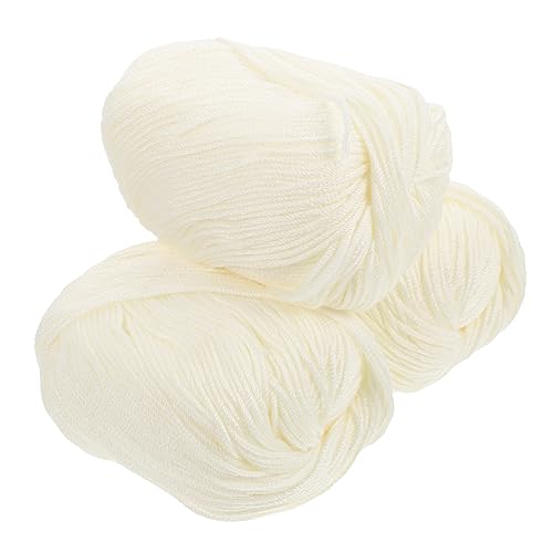 ARTIBETTER 3 Rollen Häkelgarn Baumwollgarn zum Stricken und Häkeln Hautfreundlich Flexibel und Langlebig für Kleidung und Accessoires ARTIBETTER 3 Rollen Häkelgarn Baumwollgarn zum Stricken und Häkeln Hautfreundlich Flexibel und Langlebig für Kleidung und Accessoires von Artibetter