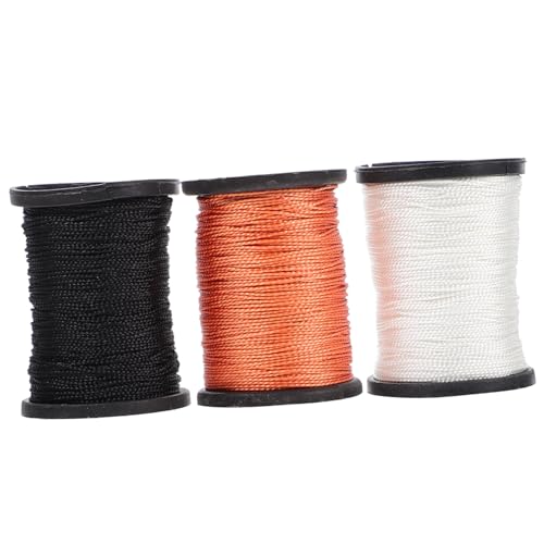 ARTIBETTER 3 Rollen Nähgarn Schuhreparaturwerkzeuge Häkelgarn Lederreparaturgarn Handstich Nähwerkzeug Dicker Faden Zum Nähen Schuhreparaturgarn Schuhherstellungsbedarf Nylon von Artibetter