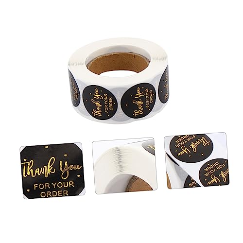 ARTIBETTER 3 Rollen Runde Selbstklebende Dankeschön Aufkleber Kreative Geschenkverpackung Etiketten Umweltfreundliche Praktische Siegelsticker für Party Süßigkeiten und Geschenke ARTIBETTER 3 Rollen Runde Selbstklebende Dankeschön Aufkleber Kreative Geschenkverpackung Etiketten Umweltfreundliche Praktische Siegelsticker für Party Süßigkeiten und Geschenke von Artibetter