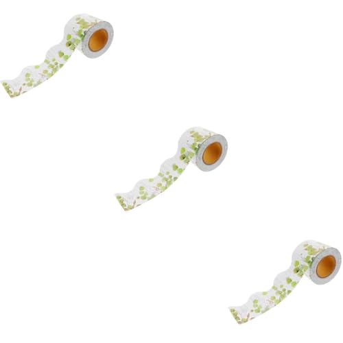 ARTIBETTER 3 Rollen abnehmbares Randpapier schwarzer Rand Hinweistafeln für zu Hause bunt Klassenzimmer Grenze dekoration frühlingsdeko Randdekor Bulletin Board Grenze Green ARTIBETTER 3 Rollen abnehmbares Randpapier schwarzer Rand Hinweistafeln für zu Hause bunt Klassenzimmer Grenze dekoration frühlingsdeko Randdekor Bulletin Board Grenze Green von Artibetter