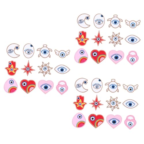 ARTIBETTER 3 Sätze Bekleidungsschuh Und Hutpatch Jack Flicken Aufnähen Sticken Patchen Rosa Tuch Kostümapplikationsdekor Kleidungsstation Appliziertes Stoff 12 Stück * 3 ARTIBETTER 3 Sätze Bekleidungsschuh Und Hutpatch Jack Flicken Aufnähen Sticken Patchen Rosa Tuch Kostümapplikationsdekor Kleidungsstation Appliziertes Stoff 12 Stück * 3 von Artibetter