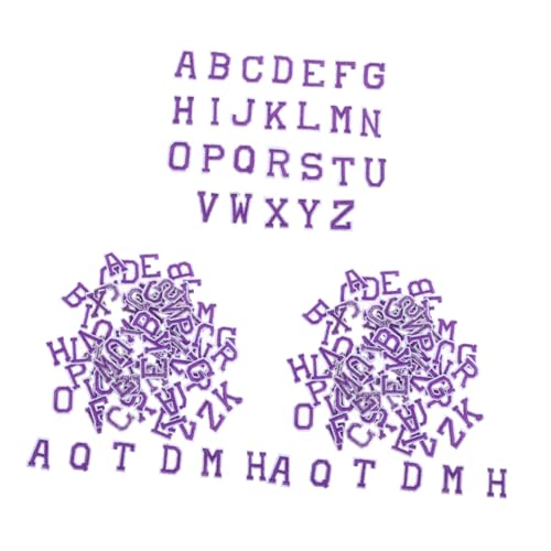 ARTIBETTER 3 Sätze Bestickte Filzbuchstaben A-z Aufnäher zum Aufnähen für Kleidung Hüte Taschen Jacken Lila Weiches Material Tragbare für DIY und Reparatur ARTIBETTER 3 Sätze Bestickte Filzbuchstaben A-z Aufnäher zum Aufnähen für Kleidung Hüte Taschen Jacken Lila Weiches Material Tragbare für DIY und Reparatur von Artibetter