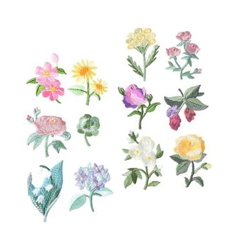 ARTIBETTER 3 Sätze Blumenbeet Kinderkleider Kinderkleidung Aufbügelbilder Женская Одежда Damenbekleidung Patch Flecken Nähen Für Kleidung Gestickter Aufnäher Stickaufkleber Stoff 12 Stück * 3 ARTIBETTER 3 Sätze Blumenbeet Kinderkleider Kinderkleidung Aufbügelbilder Женская Одежда Damenbekleidung Patch Flecken Nähen Für Kleidung Gestickter Aufnäher Stickaufkleber Stoff 12 Stück * 3 von Artibetter