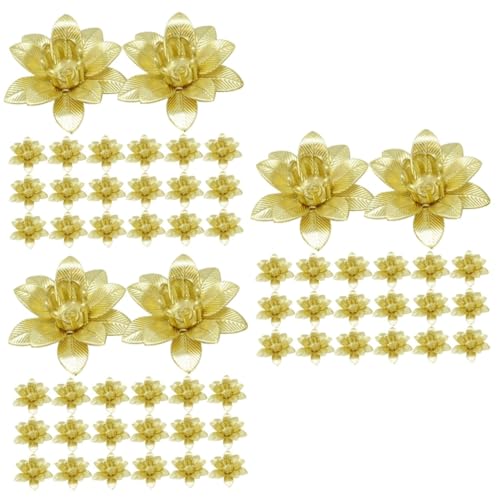 ARTIBETTER 3 Sätze Blumenförmige Perlen Für Diy Schmuck Haarnadeln Armbänder Hochwertige Spacer Beads Reinem Für Kreative Handwerksprojekte 20 Stück * 3 von Artibetter