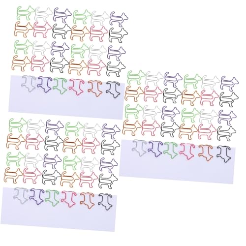 ARTIBETTER 3 Sätze Büroklammer Für Welpen Papier Süße Büroklammern Hundezubehör Clips Hund Büroklammern Praktische Büroklammern Büro Büroklammern Bürobedarf Rostfreier Stahl 60 Stück * 3 von Artibetter