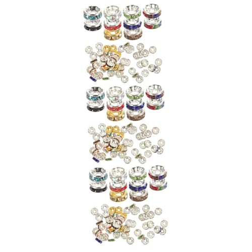 ARTIBETTER 3 Sätze Bunte Spacer Beads Diy Schmuckperlen Mit Kristallverzierung Runde Zwischenperlen Für Armband Halskette Ohrring Basteln Zubehör Für Schmuckherstellung 300 Stück * 3 ARTIBETTER 3 Sätze Bunte Spacer Beads Diy Schmuckperlen Mit Kristallverzierung Runde Zwischenperlen Für Armband Halskette Ohrring Basteln Zubehör Für Schmuckherstellung 300 Stück * 3 von Artibetter
