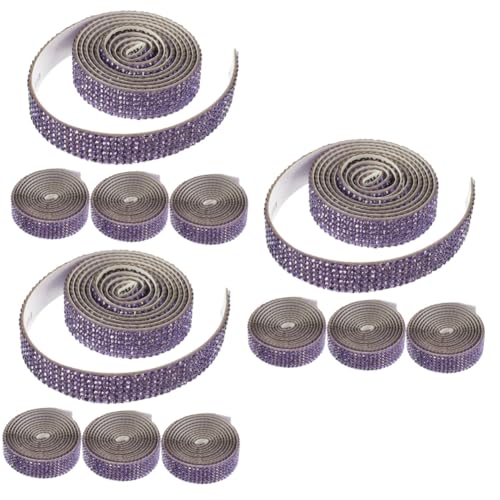 ARTIBETTER 3 Sätze Diy Decorative Diamond Aufkleber Strassband Braut- Funkeln Hochzeit Diamant Braut Gürtelapplikation Strass Verzierungen Kleid Gürtel Patch Strasssteine Violett 4 Rollen * 3 ARTIBETTER 3 Sätze Diy Decorative Diamond Aufkleber Strassband Braut- Funkeln Hochzeit Diamant Braut Gürtelapplikation Strass Verzierungen Kleid Gürtel Patch Strasssteine Violett 4 Rollen * 3 von Artibetter