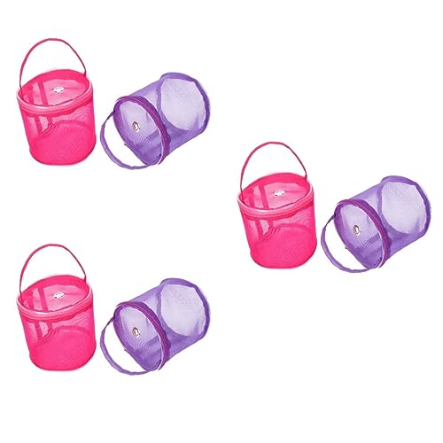 ARTIBETTER 3 Sätze Diy Handarbeitswerkzeug Aufbewahrungstasche Netzstoff Lila Und Tragbar Für Wolle Und Strickzubehör Für Outdoor Anwendungen 2 Stücke * 3 von Artibetter