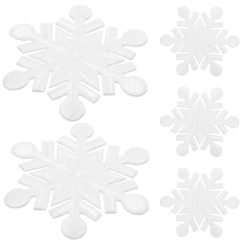 ARTIBETTER 3 Sätze Diy Schneeflocken Patches Selbstklebende Aufnäher Für Kleidung Taschen Und Bastelprojekte Für Reparatur Und Dekoration Kreative Motive Für Erwachsene 10 Stück * 3 ARTIBETTER 3 Sätze Diy Schneeflocken Patches Selbstklebende Aufnäher Für Kleidung Taschen Und Bastelprojekte Für Reparatur Und Dekoration Kreative Motive Für Erwachsene 10 Stück * 3 von Artibetter