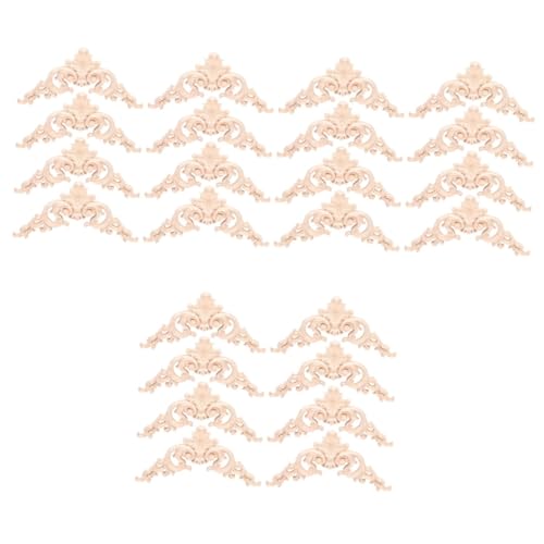 ARTIBETTER 3 Sätze Eckblume Aus Massivholz Blumen- Retro Wohnkultur Hausapplikation Möbeleckapplikationen Geschnitzte Abziehbildblume Dekorationen Aufwendig Akzente Beige Hölzern 8 Stücke * 3 ARTIBETTER 3 Sätze Eckblume Aus Massivholz Blumen- Retro Wohnkultur Hausapplikation Möbeleckapplikationen Geschnitzte Abziehbildblume Dekorationen Aufwendig Akzente Beige Hölzern 8 Stücke * 3 von Artibetter