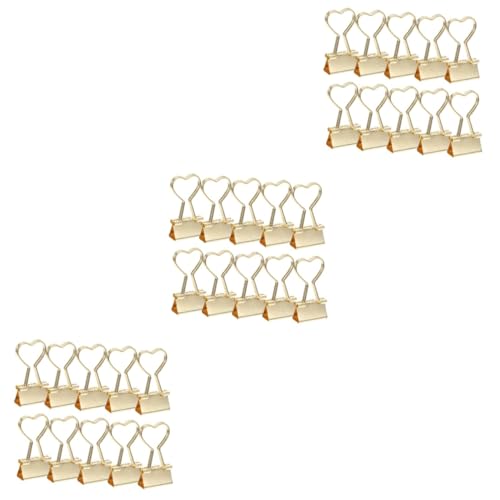 ARTIBETTER 3 Sätze Elliot-ordner Büroklammern Papier Led C Bindemittel Große Bindeklammern Mini-bindeklammern Sortiment An Ordnerklammern Zarte Bindeklammern Metall Golden 10 Stück * 3 ARTIBETTER 3 Sätze Elliot-ordner Büroklammern Papier Led C Bindemittel Große Bindeklammern Mini-bindeklammern Sortiment An Ordnerklammern Zarte Bindeklammern Metall Golden 10 Stück * 3 von Artibetter