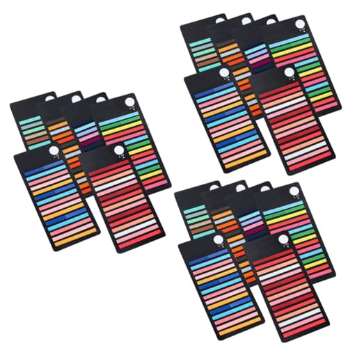 ARTIBETTER 3 Sätze Farbige Haftnotizen Registerkarten Für Notizbücher Seitenmarkierungen Seitenreiter Sehen Klebrig Aufkleber Sticky Tabs Indizieren Das Haustier 6 Stücke * 3 von Artibetter