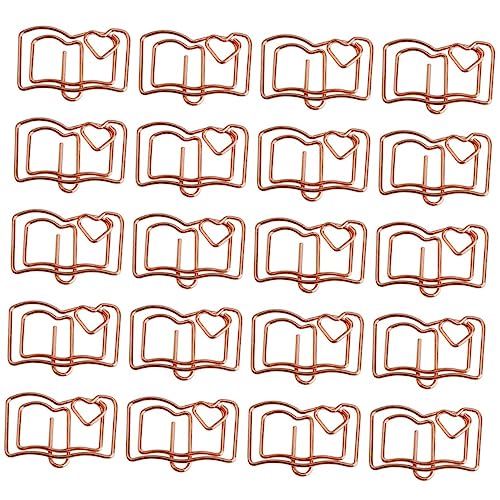 ARTIBETTER 3 Sätze Geformte Büroklammer Hinweisclip Schulbedarf Clips Stationäre Lieferungen Mini Bookmarks Book Marks Bürodeko Memo-klemmen Ticketinhaber Rostfreier Stahl Golden 20 Stück * 3 ARTIBETTER 3 Sätze Geformte Büroklammer Hinweisclip Schulbedarf Clips Stationäre Lieferungen Mini Bookmarks Book Marks Bürodeko Memo-klemmen Ticketinhaber Rostfreier Stahl Golden 20 Stück * 3 von Artibetter