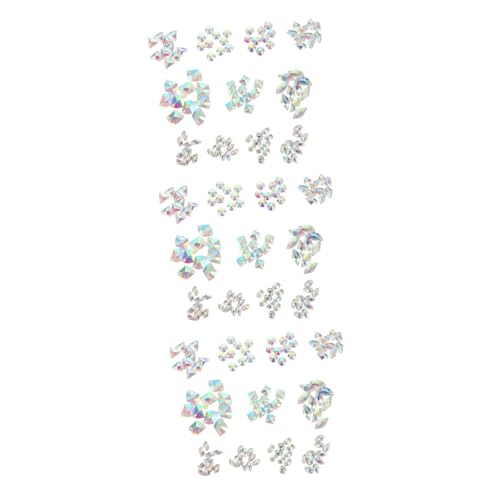 ARTIBETTER 3 Sätze Glasperlen Für Handarbeiten Flachrückige Glasstrasssteine Für Kleidung Diy Projekte Hochzeitsdekorationen Und Accessoires 120 Stück * 3 von Artibetter