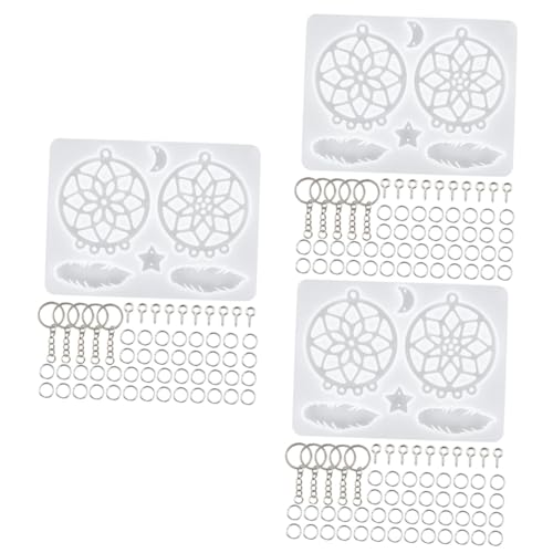 ARTIBETTER 3 Sätze Hängender Silikonform Teiliges Diy für Schlüsselanhänger und Wanddekoration Gießform für Schmuckherstellung für Bastelprojekte und von Artibetter
