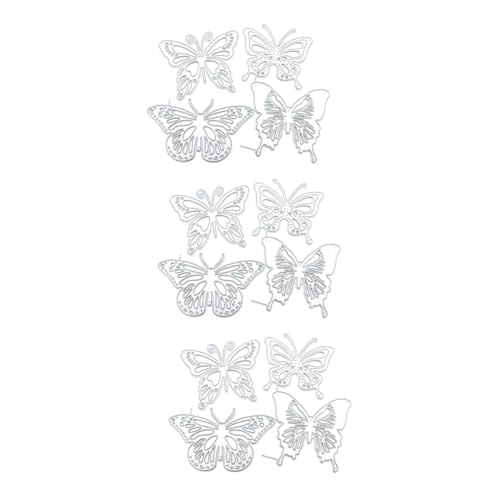 ARTIBETTER 3 Sätze Handwerks Stanzformen Schmetterlings Papier Schablonen Carbonstahl für Scrapbooking Kartenherstellung und Diy Papierprojekte ARTIBETTER 3 Sätze Handwerks Stanzformen Schmetterlings Papier Schablonen Carbonstahl für Scrapbooking Kartenherstellung und Diy Papierprojekte von Artibetter