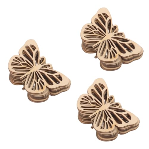 ARTIBETTER 3 Sätze Holzchip -ornamente Ausschnitte Hochzeit Flügel Schmetterlingsdekor Party Klein Graffiti-holzspäne Schmetterlinge Holzscheibe Holzscheiben Selber Machen Beige 10 Stück * 3 ARTIBETTER 3 Sätze Holzchip -ornamente Ausschnitte Hochzeit Flügel Schmetterlingsdekor Party Klein Graffiti-holzspäne Schmetterlinge Holzscheibe Holzscheiben Selber Machen Beige 10 Stück * 3 von Artibetter