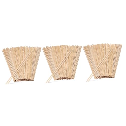 ARTIBETTER 3 Sätze Holzstreifen Diy -materialien Stöcke Quadratische Dübelstangen Bastelstangen Handwerk Quadratische Dübelstreifen Basteldübel Vierkantdübel Aus Holz Holzleiste 150 Stück * 3 von Artibetter