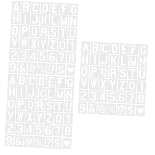 ARTIBETTER 3 Sätze Inkjet-vorlage Alphabet-schablonen Groß Alphabetschablonen Material Briefe Schablonen Sprühen Sprühschablonen Für Den Haushalt Das Haustier 42 Stück * 3 ARTIBETTER 3 Sätze Inkjet-vorlage Alphabet-schablonen Groß Alphabetschablonen Material Briefe Schablonen Sprühen Sprühschablonen Für Den Haushalt Das Haustier 42 Stück * 3 von Artibetter