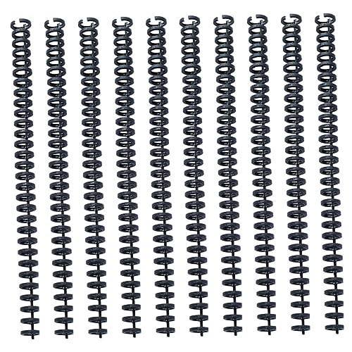 ARTIBETTER 3 Sätze Kunststoffspule Spiralspulen Spiralblock Spulenstacheln Büromaterial Notebook Zubehör Schnellhefter Wirbelsäulenspulen Für Notebooks Bindespiralen Plastik 10 Stück * 3 von Artibetter