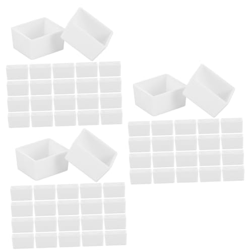 ARTIBETTER 3 Sätze Leere Aquarell Halbnäpfchen Für DIY Kunststoff Aquarell Storage Box Leere Malpfannen Für Und Acrylfarben Halbnäpfchen Für Künstler 75 Stück * 3 von Artibetter