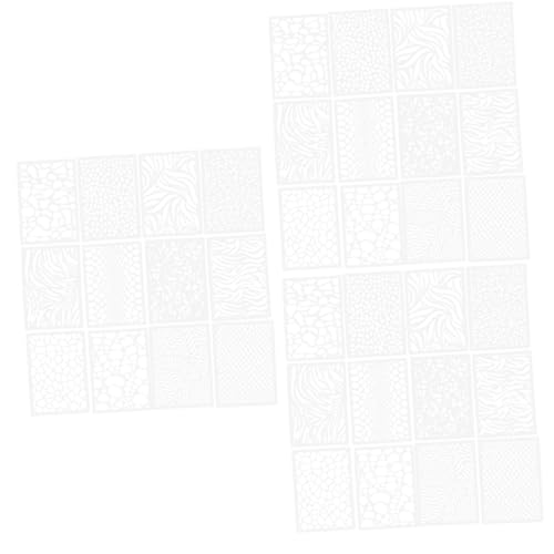 ARTIBETTER 3 Sätze Leopard Print Hohlvorlage Malvorlagen Schablone Wände Texturmalerei Vorlagen Diy-versorgung Hohle Zeichenvorlagen Das Haustier 12 Stücke * 3 von Artibetter