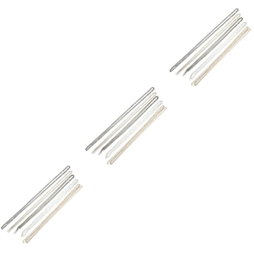 ARTIBETTER 3 Sätze Metallkettenperlenkette Schlüsselanhänger Mit Kugelkette Perlenstrang Verlängerungskette Für Die Schmuckherstellung Schmuckkette Kupferbeschichtetes Eisen 5 Stück * 3 ARTIBETTER 3 Sätze Metallkettenperlenkette Schlüsselanhänger Mit Kugelkette Perlenstrang Verlängerungskette Für Die Schmuckherstellung Schmuckkette Kupferbeschichtetes Eisen 5 Stück * 3 von Artibetter