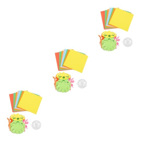 ARTIBETTER 3 Sätze Papierschneidewerkzeug-Set Handwerk Bastelsets Origami -Papier Origami-Papier-Kit Kit zur Papierherstellung Bastelpapier origami papier selber machen von Artibetter