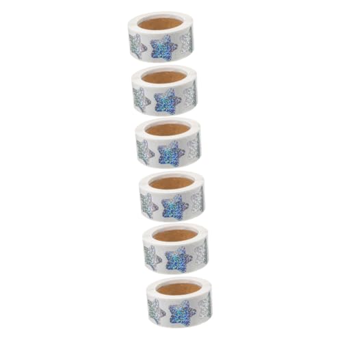 ARTIBETTER 3 Sätze Pentagramm-aufkleber Dekorative Sternaufkleber Sternförmige Selbstklebende Aufkleber Funkelnd Aufkleber Für Schimmern Vergeben Groß Pvc Selbstklebend 2 Rollen * 3 ARTIBETTER 3 Sätze Pentagramm-aufkleber Dekorative Sternaufkleber Sternförmige Selbstklebende Aufkleber Funkelnd Aufkleber Für Schimmern Vergeben Groß Pvc Selbstklebend 2 Rollen * 3 von Artibetter