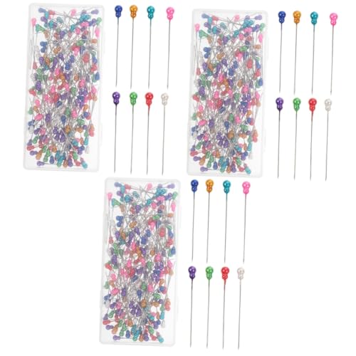 ARTIBETTER 3 Sätze Perlennadel Quiltvorräte Nähnadeln Basteln Gerade Stifte Stoff Nähen Kopfstifte Quilten Stecknadel Für Nähprojekt Perlenkopfstift Colorful Pp 200 Stück * 3 ARTIBETTER 3 Sätze Perlennadel Quiltvorräte Nähnadeln Basteln Gerade Stifte Stoff Nähen Kopfstifte Quilten Stecknadel Für Nähprojekt Perlenkopfstift Colorful Pp 200 Stück * 3 von Artibetter