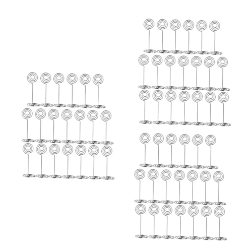 ARTIBETTER 3 Sätze Platzkartenhalter Form Von Räucherstäbchen Metall Memo Clips Für Hochzeiten Partys Und Tischdekoration 20 Stück * 3 von Artibetter
