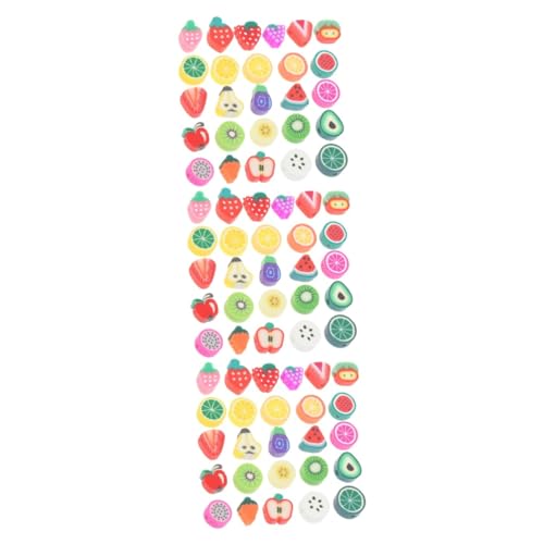 ARTIBETTER 3 Sätze Polymer Clay Früchte Perlen Diy Schmuckperlen Für Armbänder Und Bastelperlen Für Handwerk Und Dekoration Vielseitig Einsetzbar 100 Stück * 3 von Artibetter
