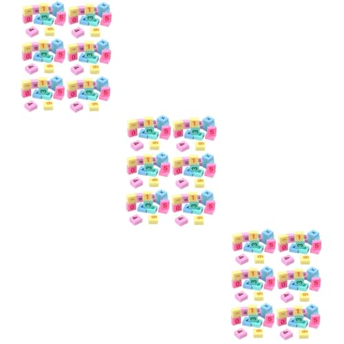 ARTIBETTER 3 Sätze Radiergummis Für Boxen Mit Zahlenradierern Belohnung Im Klassenzimmer Für Schulbedarf Und Kreative Projekte Aus Weichem Schadstofffrei 6boxen*3 ARTIBETTER 3 Sätze Radiergummis Für Boxen Mit Zahlenradierern Belohnung Im Klassenzimmer Für Schulbedarf Und Kreative Projekte Aus Weichem Schadstofffrei 6boxen*3 von Artibetter