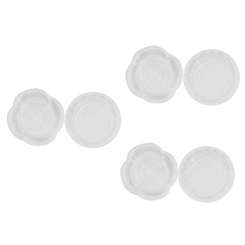 ARTIBETTER 3 Sätze Rose Coaster Form Dekoration Runde Formen Für Desserts Silikonformen Für Epoxidharz Formen Für Harz Silikonform Für Harz Harzformen Silikon Kieselgel Weiß 2 Stücke * 3 ARTIBETTER 3 Sätze Rose Coaster Form Dekoration Runde Formen Für Desserts Silikonformen Für Epoxidharz Formen Für Harz Silikonform Für Harz Harzformen Silikon Kieselgel Weiß 2 Stücke * 3 von Artibetter