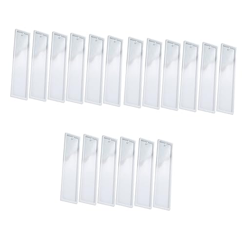 ARTIBETTER 3 Sätze Silikon Lesezeichen Gießform Transparente Silikonform Für Diy Schmuckherstellung Langlebig Wiederverwendbar Für Bastelprojekte 6 Stücke * 3 von Artibetter