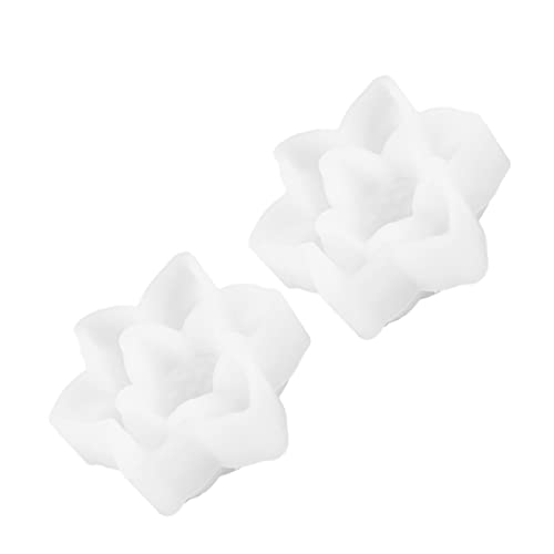 ARTIBETTER 3 Sätze Silikon Lotusform Gießform Für Diy Dekoration Wiederverwendbar Langlebig Und Leicht Zu Reinigen Bastelprojekte 2 Stücke * 3 von Artibetter