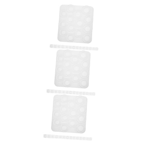 ARTIBETTER 3 Sätze Silikonring Gießform für Diy Schmuckherstellung Teiliges für Edelsteinringe Einfach zu Reinigen für Epoxidharzprojekte und Handarbeiten ARTIBETTER 3 Sätze Silikonring Gießform für Diy Schmuckherstellung Teiliges für Edelsteinringe Einfach zu Reinigen für Epoxidharzprojekte und Handarbeiten von Artibetter