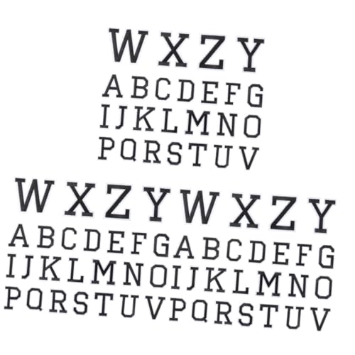ARTIBETTER 3 Sätze Stickbuchstaben Zum Aufbügeln Aufnähen Auf Kleidung Hello Buchstaben Stickerei Patch Hosen Patches Applikation Bestickter Patch Buchstaben Patches 26 Stücke * 3 ARTIBETTER 3 Sätze Stickbuchstaben Zum Aufbügeln Aufnähen Auf Kleidung Hello Buchstaben Stickerei Patch Hosen Patches Applikation Bestickter Patch Buchstaben Patches 26 Stücke * 3 von Artibetter