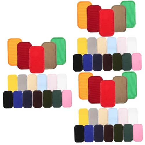 ARTIBETTER 3 Sätze Stickereiflecken Gestickte Aufkleber Applikationen Für Kleidung Gestickte Aufnäher Für Bekleidungsstücke Kleiderdekoration Süße Patches Bestickt Name Stoff 18 Stücke * 3 von Artibetter
