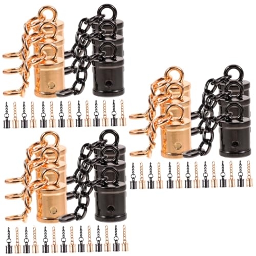 ARTIBETTER 3 Sätze Tassel End Caps Für Schmuckherstellung Verstellbare Kappen Für Armbänder Für Satinbänder Rostfrei Und Hautfreundlich 20 Stück * 3 ARTIBETTER 3 Sätze Tassel End Caps Für Schmuckherstellung Verstellbare Kappen Für Armbänder Für Satinbänder Rostfrei Und Hautfreundlich 20 Stück * 3 von Artibetter