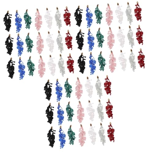 ARTIBETTER 3 Sätze Teiliges Bunte Quasten Ohrringe Bastelzubehör Für Diy Schmuck Kreative Dekorationen Für Schlüsselanhänger Lesezeichen Und Mehr 32 Stück * 3 von Artibetter