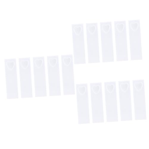 ARTIBETTER 3 Sätze Teiliges Diy Silikon Lesezeichen Mould Herzform Epoxidharz Gießform Für Kreative Lesezeichen Wiederverwendbare Silikonform Für Handwerksprojekte 5 Stück * 3 ARTIBETTER 3 Sätze Teiliges Diy Silikon Lesezeichen Mould Herzform Epoxidharz Gießform Für Kreative Lesezeichen Wiederverwendbare Silikonform Für Handwerksprojekte 5 Stück * 3 von Artibetter
