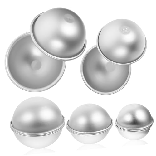 ARTIBETTER 3 Sätze Teiliges Multi Funktionsform Für Diy Kugeln Und Lebensmittelechte Silikonformen Für Desserts Und Handwerksprojekte 5 Paare * 3 von Artibetter